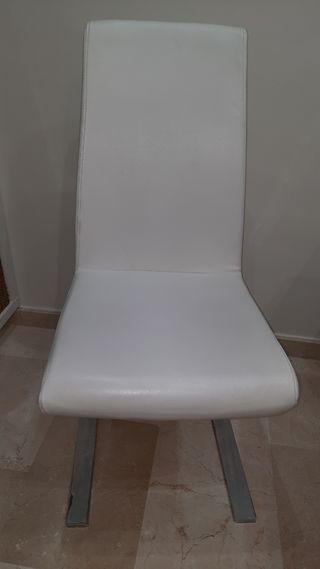 Vendo sillas de piel