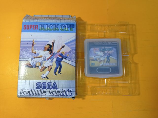 Super kick off Gear Jogo Sega Original Pal