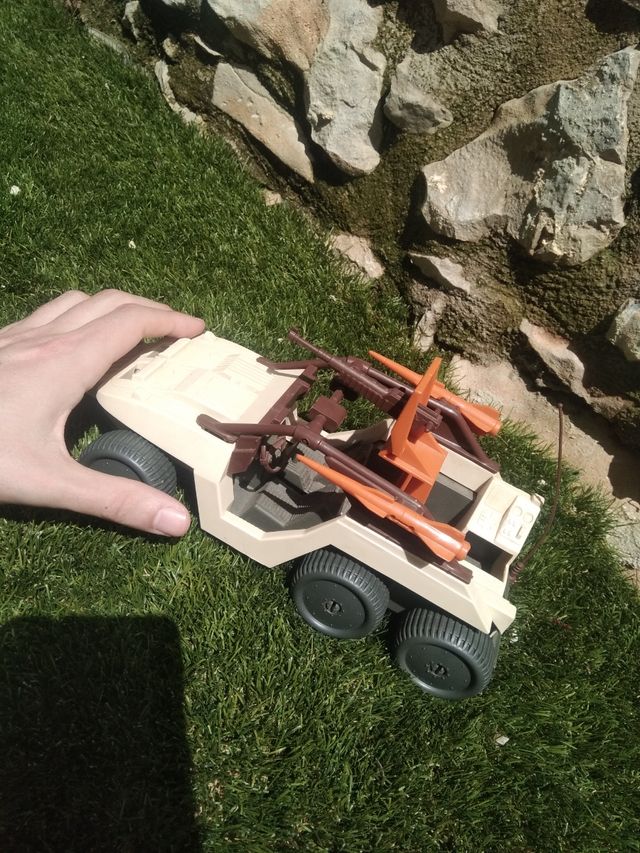 vehiculo gijoe gi joe Desert fox 1989 hasbro