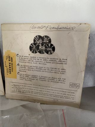 Lote de 4 vinilos antiguos