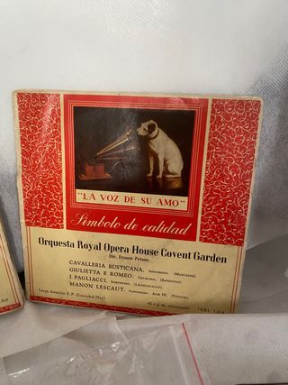 Lote de 4 vinilos antiguos