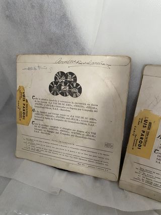 Lote de 4 vinilos antiguos