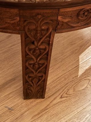 MESA UNICA ANTIGUA DE MARMOL CON MADERA