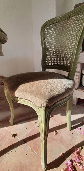mesa y sillas Vintage