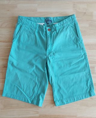 Pantalón Bermudas en verde, Tex +posible REGALO🎁