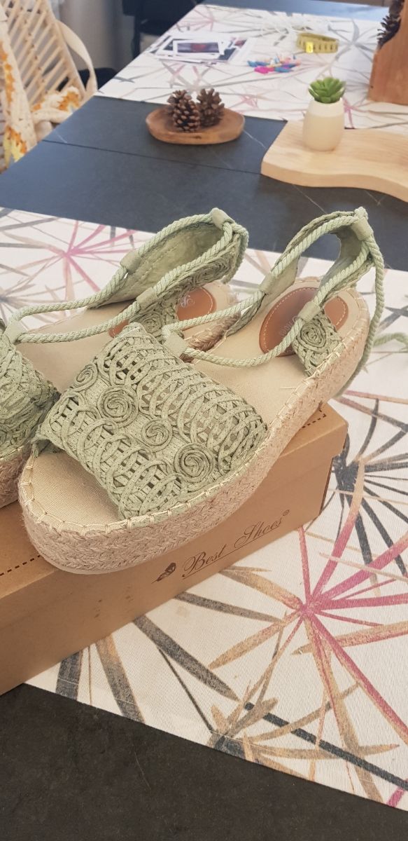 alpargatas esparto cuñas