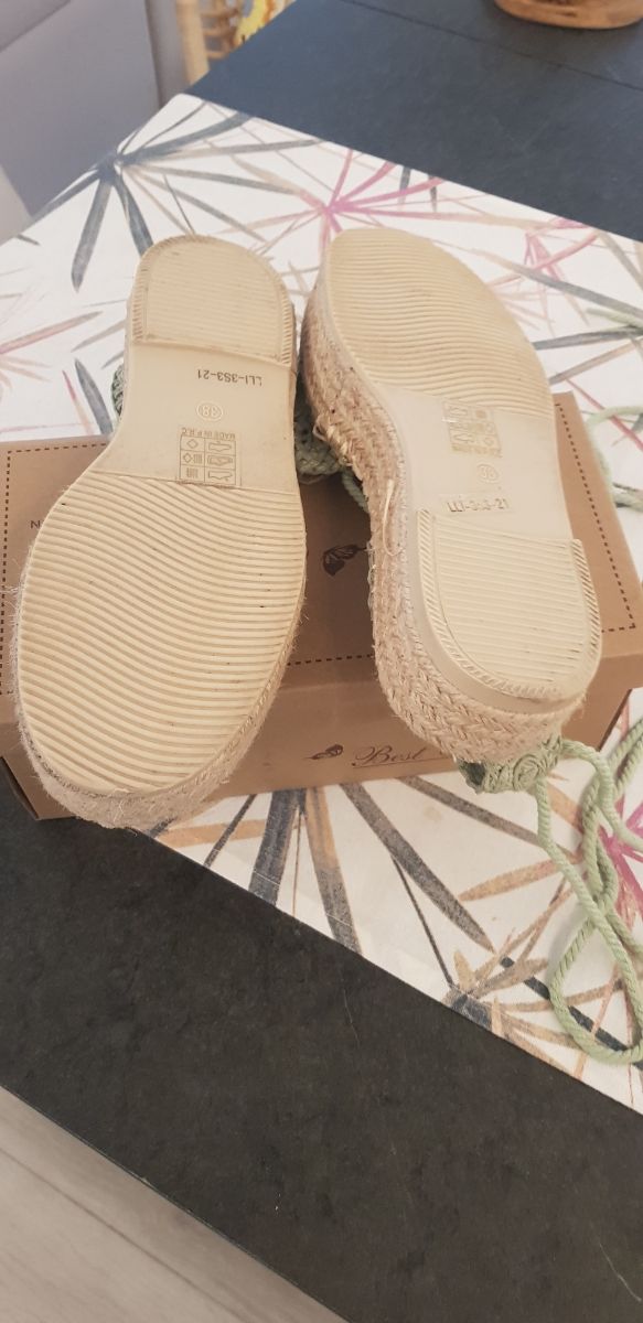 alpargatas esparto cuñas