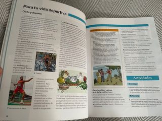 Educación física 2º ESO Editorial Santillana