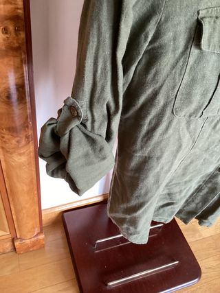 Camisa/ sobrecamisa verde militar