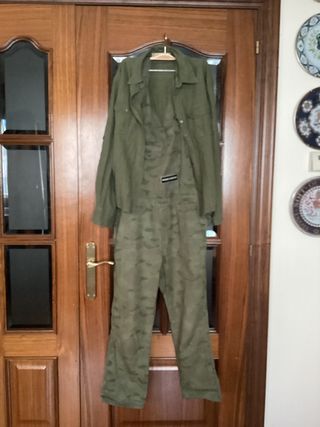 Camisa/ sobrecamisa verde militar