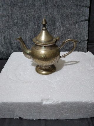 teiera metallo vintage