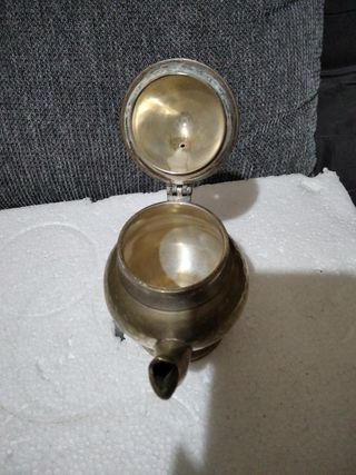 teiera metallo vintage