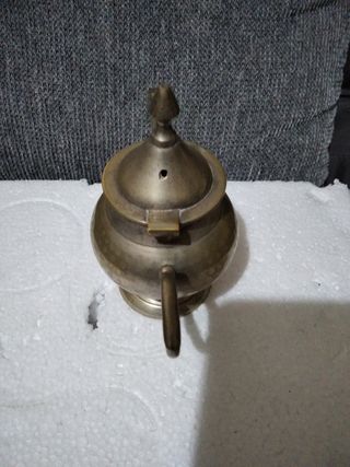 teiera metallo vintage