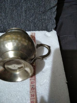 teiera metallo vintage