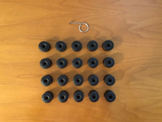 20 copribulloni per Volkswagen 17mm
