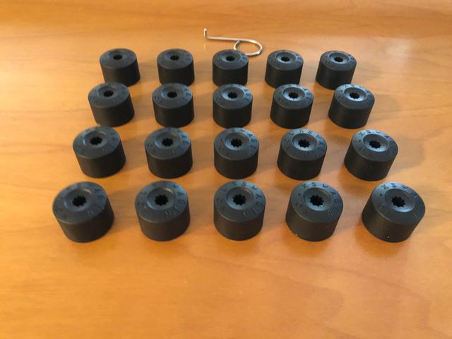 20 copribulloni per Volkswagen 17mm