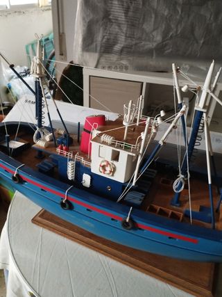 Barco pesquero cántabro