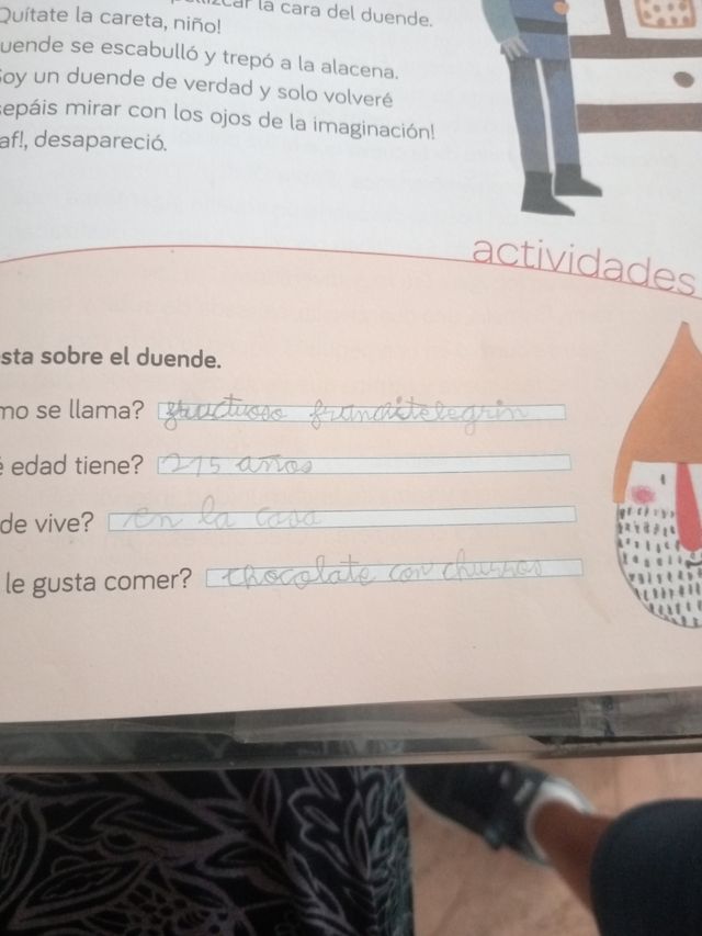 Pon,pon ¿quién es?2 de primaria