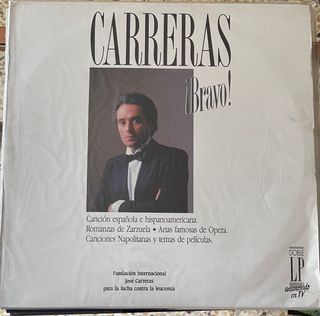 Vinilo CARRERAS - ¡BRAVO!