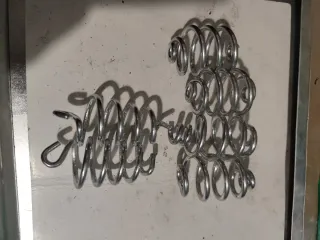 muelles para sillín vintage de cuero bicicleta