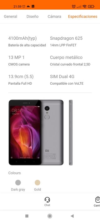Xiaomi Redmi note 4