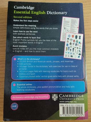 Diccionario de inglés Cambridge