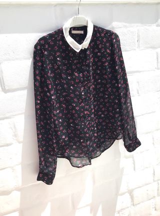 Blusa doble tela