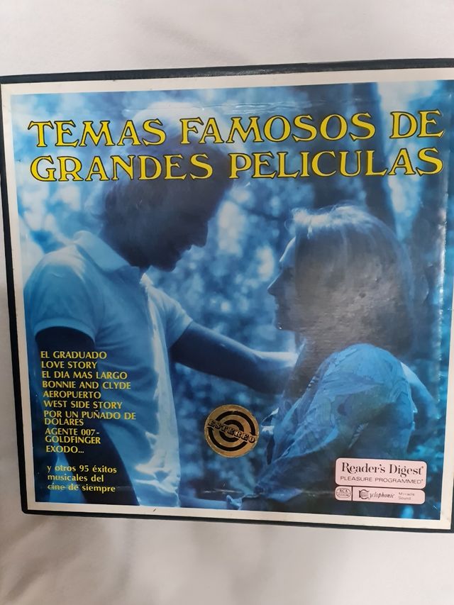 DISCHI DI CANZONI FAMOSE TRATTE DA GRANDI FILM