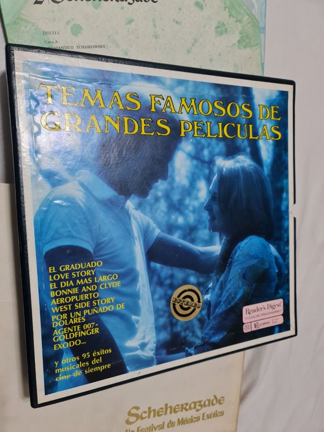 DISCHI DI CANZONI FAMOSE TRATTE DA GRANDI FILM