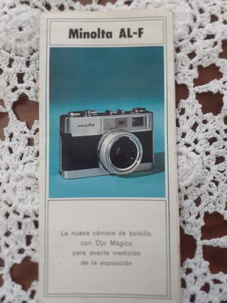 Cámara analógica Minolta Hi-Matic 7s AL-F