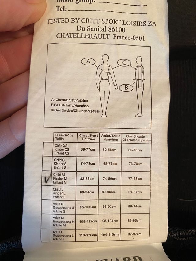 Chaleco equitación Smartrider niños