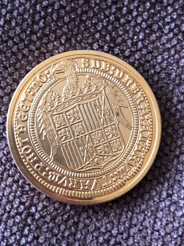 Moneda conmemorativa.