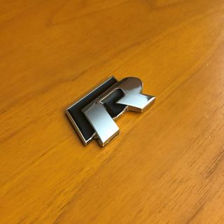 Stemma logo R Volkswagen nero 55x28mm