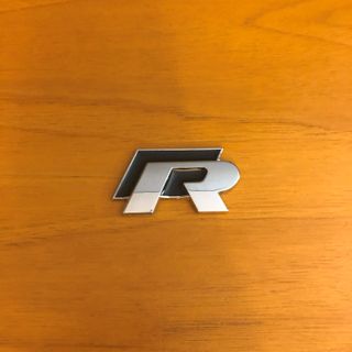 Stemma logo R Volkswagen nero 55x28mm