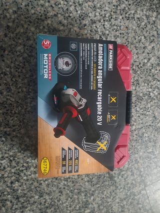 radial de batería parkside 20voltios