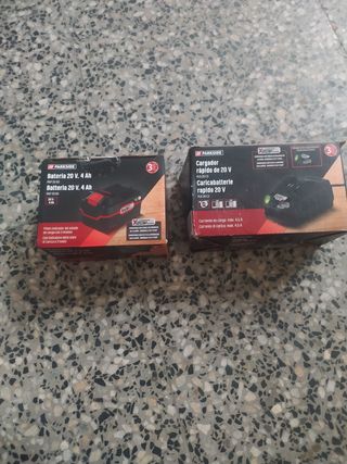 radial de batería parkside 20voltios