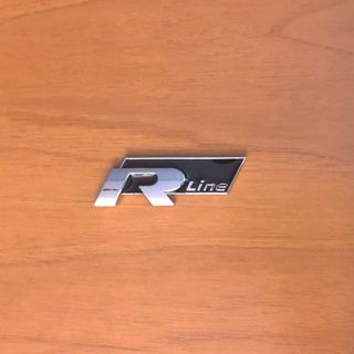 Stemma logo R Line Volkswagen nero 76x24mm