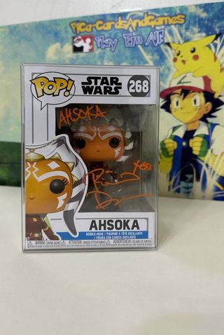 FUNKO Pop! Star Wars Ahsoka 268 Signed JSA