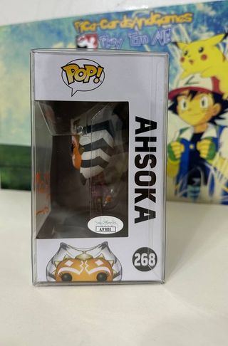 FUNKO Pop! Star Wars Ahsoka 268 Signed JSA