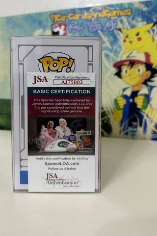 FUNKO Pop! Star Wars Ahsoka 268 Signed JSA