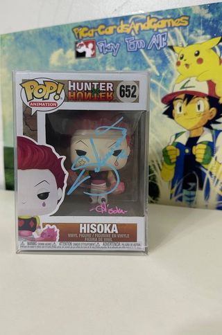 FUNKO Pop! Hunter x Hunter Hisoka 652 Signed JSA