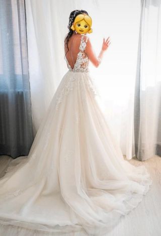 vestido de novia pronovias
