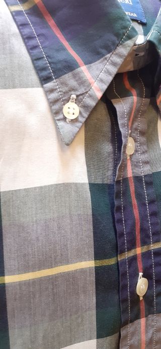 Camicia Brooksfield scozzese