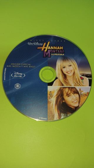 "HANNAH MONTANA" (BLURAY+DVD)