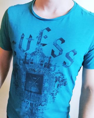 Camiseta manga corta hombre Guess