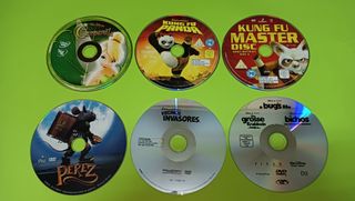 PELICULAS DISNEY O INFANTILES --LOTE 6 DVD+REGALO-