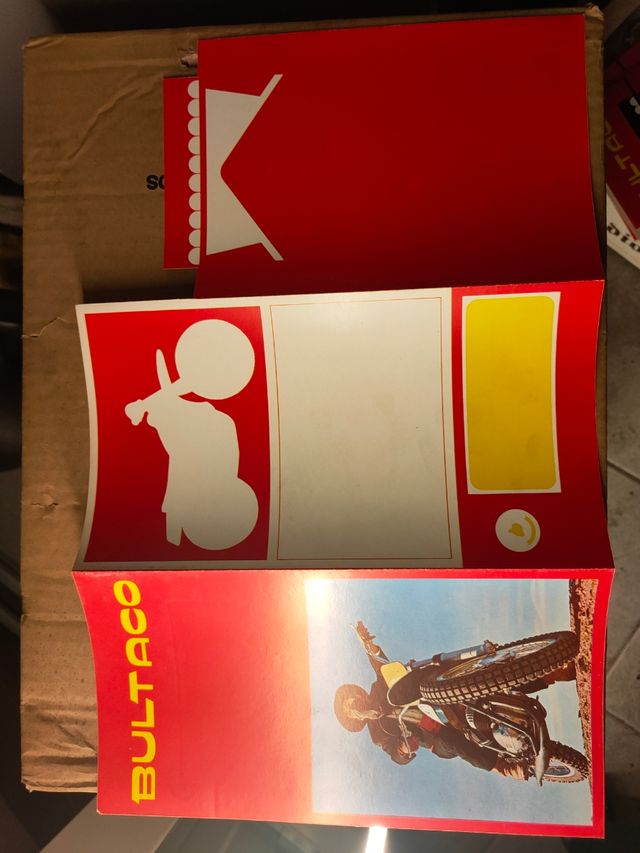 catalogos bultaco el bandido mk2 original inglés