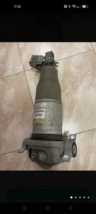 amortiguador neumático trasero izquierdo Q7