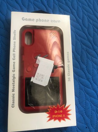 Funda IPhone X Gameboy