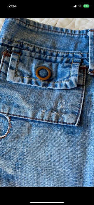 Falda  vaquera corta